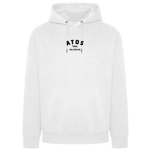 Atos Street Heavyweight Hoodie - White Thumbnail