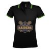 SOL'S Ladies Pasadena Tipped Cotton Piqué Polo Shirt Thumbnail