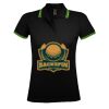 SOL'S Ladies Pasadena Tipped Cotton Piqué Polo Shirt Thumbnail