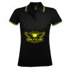 SOL'S Ladies Pasadena Tipped Cotton Piqué Polo Shirt Thumbnail
