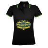 SOL'S Ladies Pasadena Tipped Cotton Piqué Polo Shirt Thumbnail