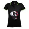SOL'S Ladies Pasadena Tipped Cotton Piqué Polo Shirt Thumbnail