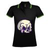 SOL'S Ladies Pasadena Tipped Cotton Piqué Polo Shirt Thumbnail