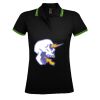 SOL'S Ladies Pasadena Tipped Cotton Piqué Polo Shirt Thumbnail