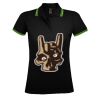 SOL'S Ladies Pasadena Tipped Cotton Piqué Polo Shirt Thumbnail