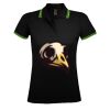 SOL'S Ladies Pasadena Tipped Cotton Piqué Polo Shirt Thumbnail