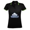 SOL'S Ladies Pasadena Tipped Cotton Piqué Polo Shirt Thumbnail