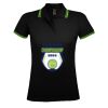 SOL'S Ladies Pasadena Tipped Cotton Piqué Polo Shirt Thumbnail