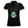 SOL'S Ladies Pasadena Tipped Cotton Piqué Polo Shirt Thumbnail