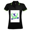 SOL'S Ladies Pasadena Tipped Cotton Piqué Polo Shirt Thumbnail