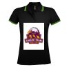 SOL'S Ladies Pasadena Tipped Cotton Piqué Polo Shirt Thumbnail