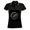 SOL'S Ladies Pasadena Tipped Cotton Piqué Polo Shirt Thumbnail