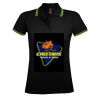 SOL'S Ladies Pasadena Tipped Cotton Piqué Polo Shirt Thumbnail