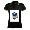SOL'S Ladies Pasadena Tipped Cotton Piqué Polo Shirt Thumbnail