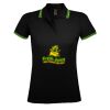 SOL'S Ladies Pasadena Tipped Cotton Piqué Polo Shirt Thumbnail