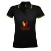 SOL'S Ladies Pasadena Tipped Cotton Piqué Polo Shirt Thumbnail