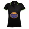 SOL'S Ladies Pasadena Tipped Cotton Piqué Polo Shirt Thumbnail