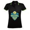 SOL'S Ladies Pasadena Tipped Cotton Piqué Polo Shirt Thumbnail