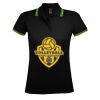 SOL'S Ladies Pasadena Tipped Cotton Piqué Polo Shirt Thumbnail