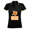 SOL'S Ladies Pasadena Tipped Cotton Piqué Polo Shirt Thumbnail