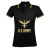 SOL'S Ladies Pasadena Tipped Cotton Piqué Polo Shirt Thumbnail