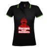 SOL'S Ladies Pasadena Tipped Cotton Piqué Polo Shirt Thumbnail