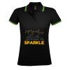 SOL'S Ladies Pasadena Tipped Cotton Piqué Polo Shirt Thumbnail