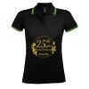 SOL'S Ladies Pasadena Tipped Cotton Piqué Polo Shirt Thumbnail