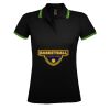 SOL'S Ladies Pasadena Tipped Cotton Piqué Polo Shirt Thumbnail