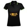 SOL'S Ladies Pasadena Tipped Cotton Piqué Polo Shirt Thumbnail