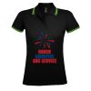 SOL'S Ladies Pasadena Tipped Cotton Piqué Polo Shirt Thumbnail
