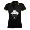 SOL'S Ladies Pasadena Tipped Cotton Piqué Polo Shirt Thumbnail