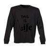 SF Clothing Unisex Drop Shoulder Slogan Top Thumbnail