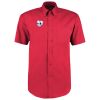 Kustom Kit Premium Short Sleeve Classic Fit Oxford Shirt Thumbnail