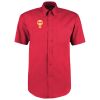 Kustom Kit Premium Short Sleeve Classic Fit Oxford Shirt Thumbnail