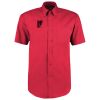 Kustom Kit Premium Short Sleeve Classic Fit Oxford Shirt Thumbnail