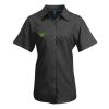 Premier Ladies Signature Short Sleeve Oxford Shirt Thumbnail