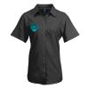 Premier Ladies Signature Short Sleeve Oxford Shirt Thumbnail
