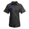 Premier Ladies Signature Short Sleeve Oxford Shirt Thumbnail