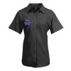 Premier Ladies Signature Short Sleeve Oxford Shirt Thumbnail