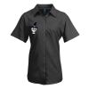 Premier Ladies Signature Short Sleeve Oxford Shirt Thumbnail