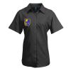 Premier Ladies Signature Short Sleeve Oxford Shirt Thumbnail