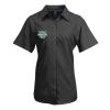 Premier Ladies Signature Short Sleeve Oxford Shirt Thumbnail
