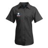 Premier Ladies Signature Short Sleeve Oxford Shirt Thumbnail