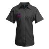 Premier Ladies Signature Short Sleeve Oxford Shirt Thumbnail