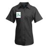 Premier Ladies Signature Short Sleeve Oxford Shirt Thumbnail