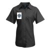 Premier Ladies Signature Short Sleeve Oxford Shirt Thumbnail