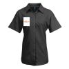 Premier Ladies Signature Short Sleeve Oxford Shirt Thumbnail