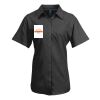Premier Ladies Signature Short Sleeve Oxford Shirt Thumbnail