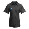 Premier Ladies Signature Short Sleeve Oxford Shirt Thumbnail